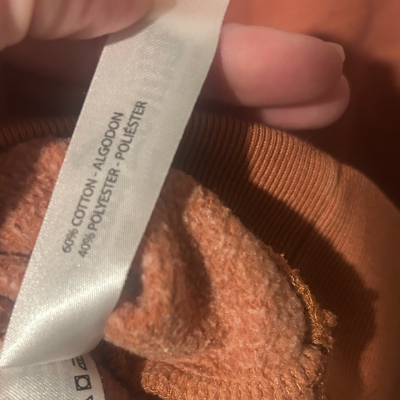 Blind Rooster Graphic Crewneck Sweatshirt Amber Brown Mushroom Caterpillar small - Picture 8 of 9